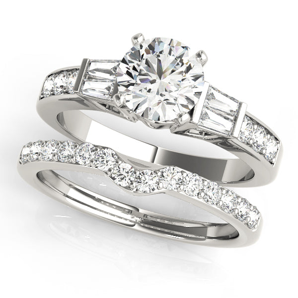 Engagement Rings Fancy Shape Baguette - TN50406-E