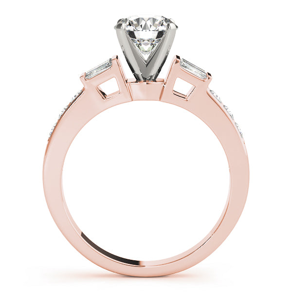 Engagement Rings Fancy Shape Baguette - TN50406-E