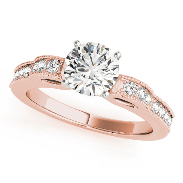Engagement Rings Single Row Prong Set - TN50407-E