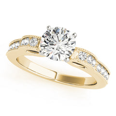 Engagement Rings Single Row Prong Set - TN50407-E