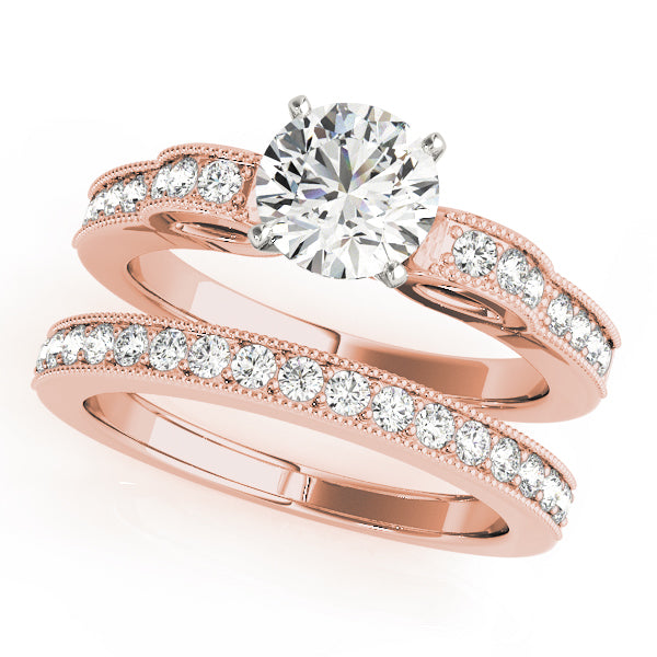 Engagement Rings Single Row Prong Set - TN50407-E