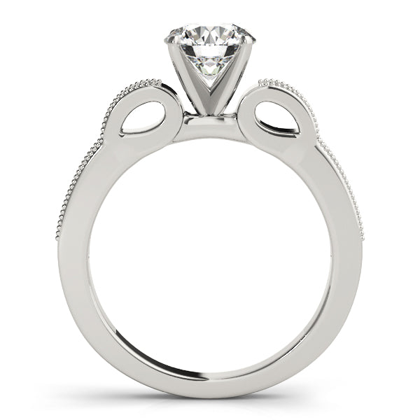 Engagement Rings Single Row Prong Set - TN50407-E