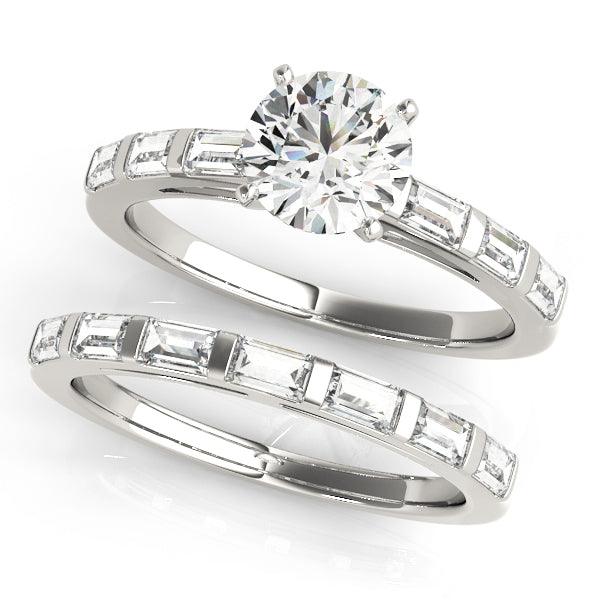 Engagement Rings Fancy Shape Baguette - TN50419-E