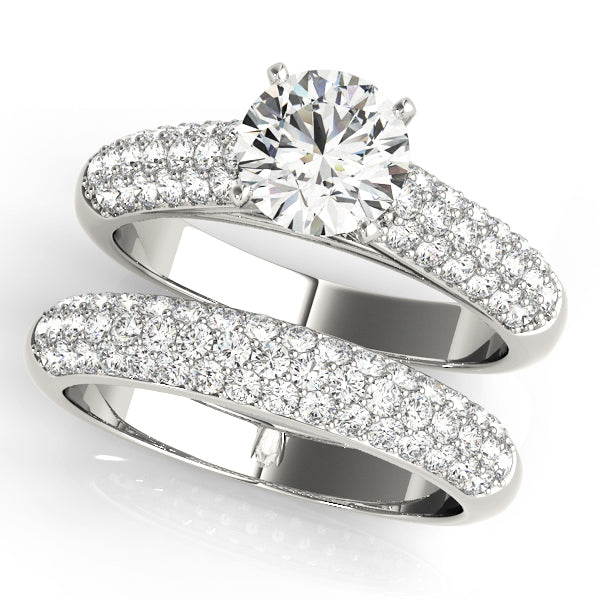 Engagement Rings Pave - TN50420-E