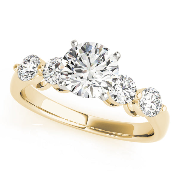 Engagement Rings Single Row Prong Set - TN50421-E