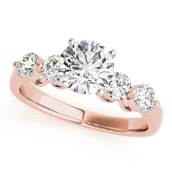 Engagement Rings Single Row Prong Set - TN50421-E