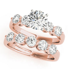 Engagement Rings Single Row Prong Set - TN50421-E