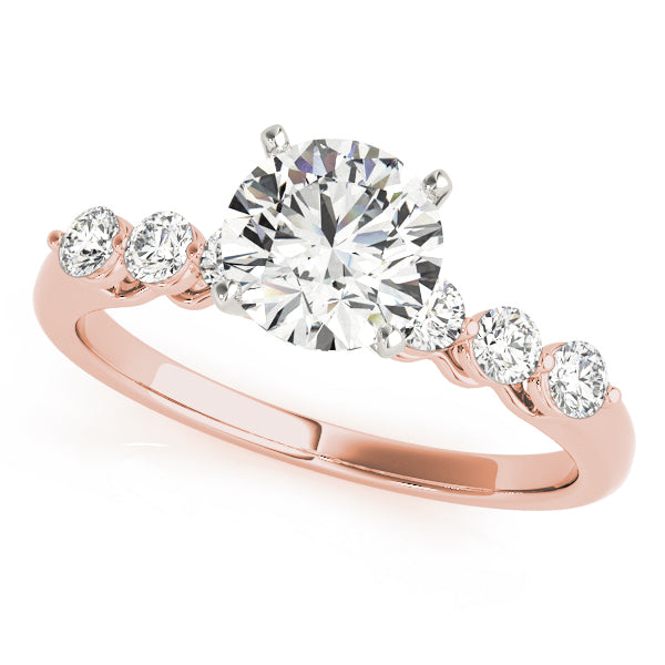 Engagement Rings Single Row Prong Set - TN50422-E