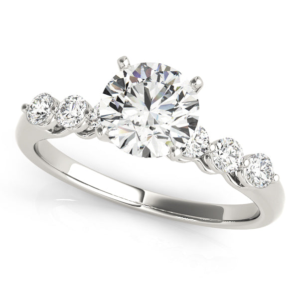 Engagement Rings Single Row Prong Set - TN50422-E