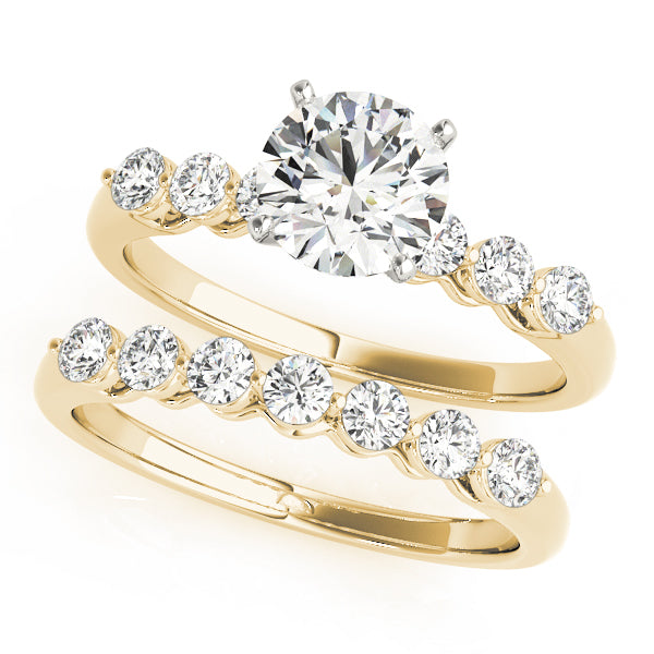 Engagement Rings Single Row Prong Set - TN50422-E