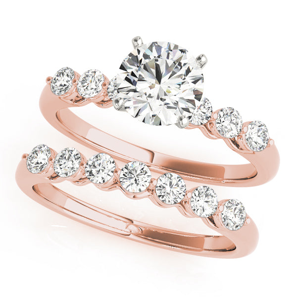 Engagement Rings Single Row Prong Set - TN50422-E