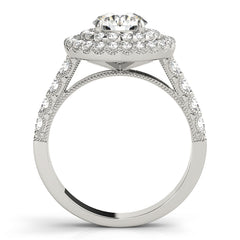 Engagement Rings Halo Round - TN50424-E