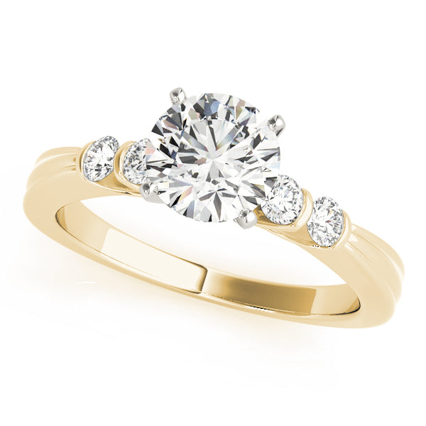 Engagement Rings Single Row Prong Set - TN50429-E