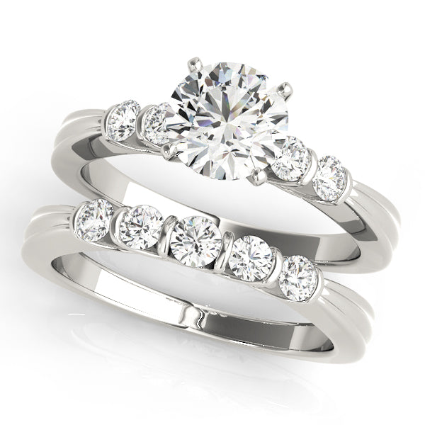 Engagement Rings Single Row Prong Set - TN50429-E