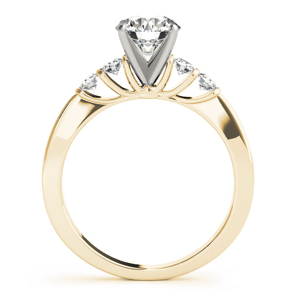 Engagement Rings Single Row Prong Set - TN50429-E