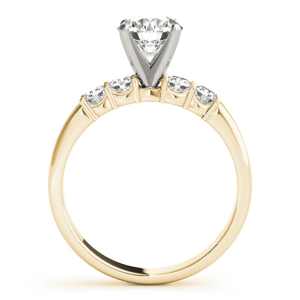 Engagement Rings Single Row Prong Set - TN50437-E