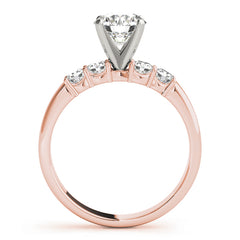 Engagement Rings Single Row Prong Set - TN50437-E