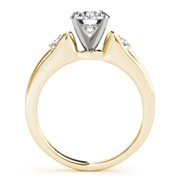 Engagement Rings 3 Stone Round - TN50447-E