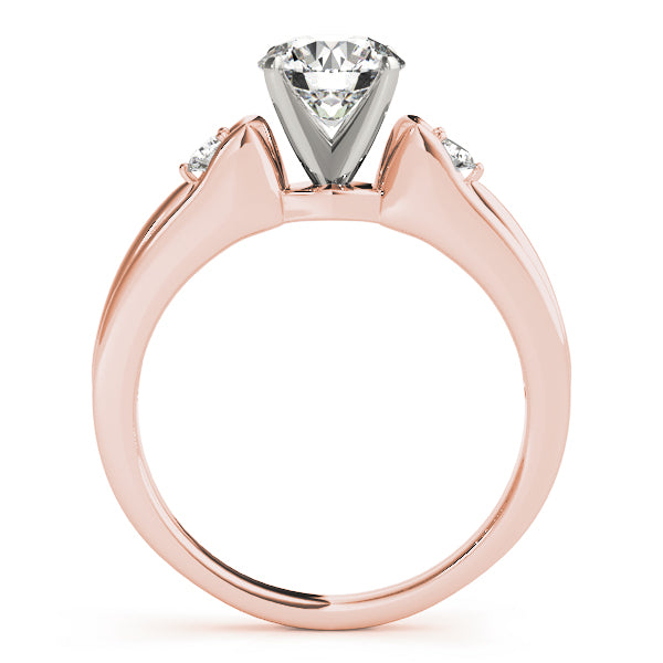 Engagement Rings 3 Stone Round - TN50447-E