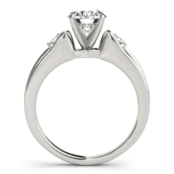 Engagement Rings 3 Stone Round - TN50447-E