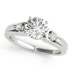 Engagement Rings 3 Stone Round - TN50447-E