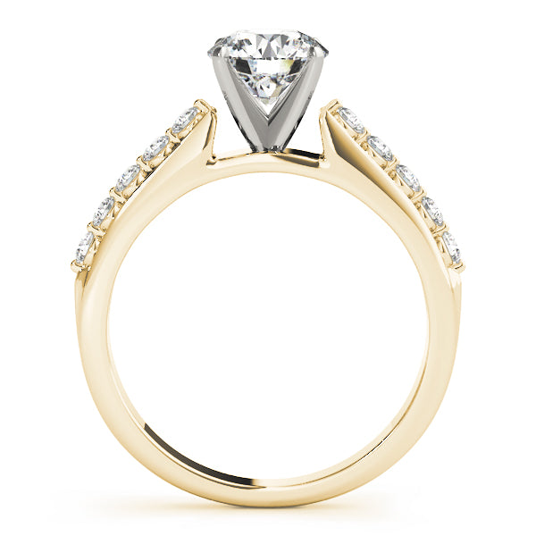 Engagement Rings Single Row Prong Set - TN50456-E