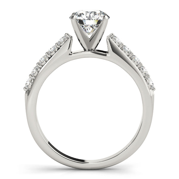 Engagement Rings Single Row Prong Set - TN50456-E