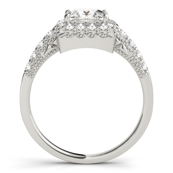 Engagement Rings Halo Square & Cushion - TN50459-E