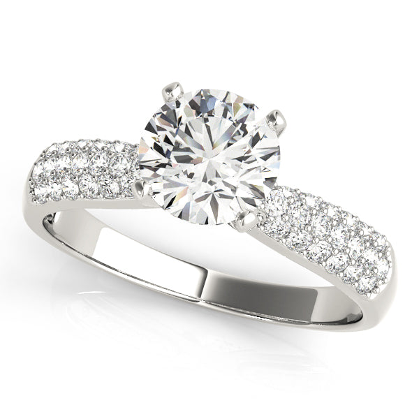 Engagement Rings Pave - TN50463-E