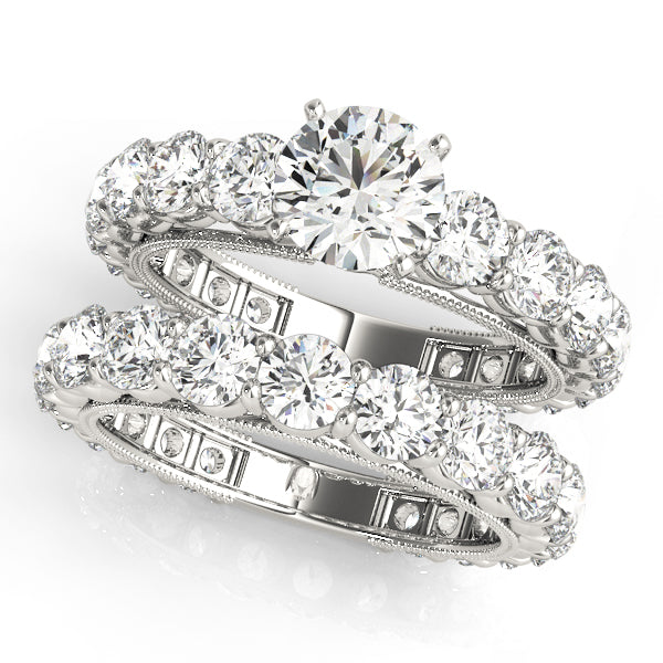 Engagement Rings Single Row Prong Set - TN50491-E