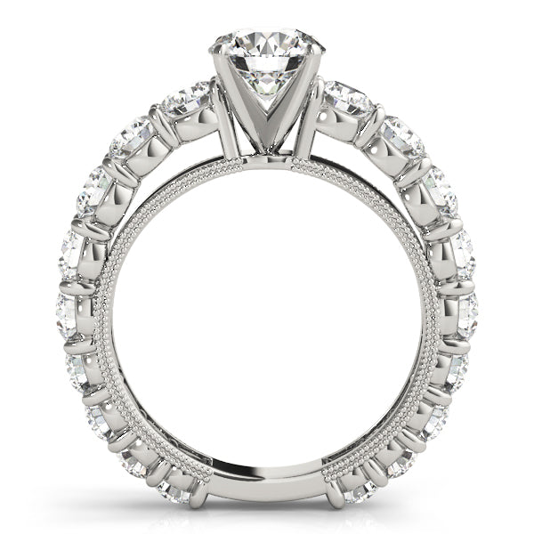 Engagement Rings Single Row Prong Set - TN50491-E