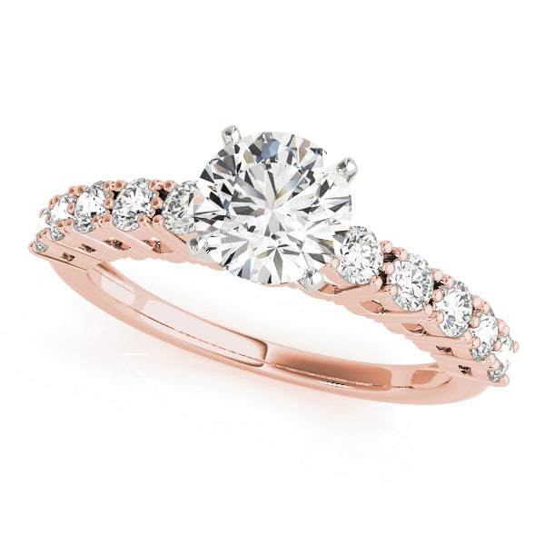 Engagement Rings Single Row Prong Set - TN50496-E