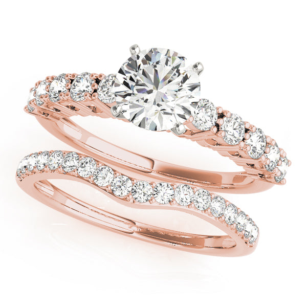 Engagement Rings Single Row Prong Set - TN50496-E