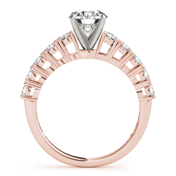 Engagement Rings Single Row Prong Set - TN50496-E