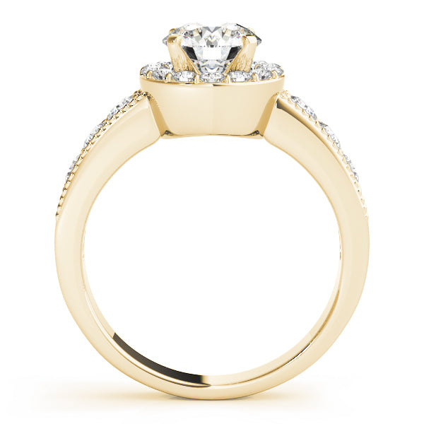 Engagement Rings Halo Round - TN50500-E