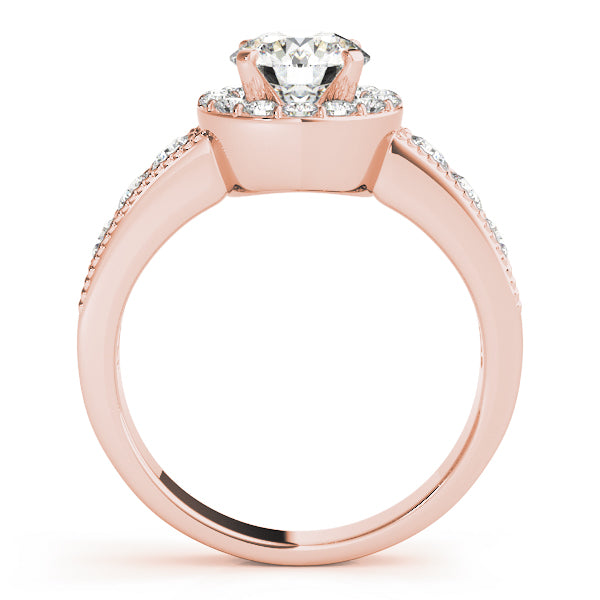 Engagement Rings Halo Round - TN50500-E