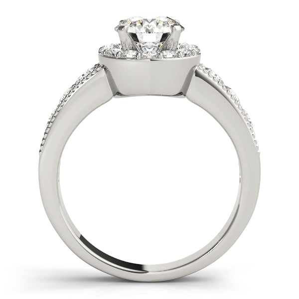 Engagement Rings Halo Round - TN50500-E