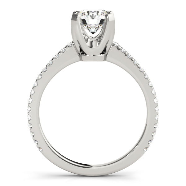 Engagement Rings Single Row Prong Set - TN50502