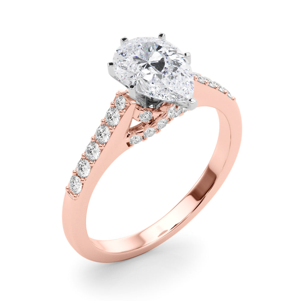 Engagement Rings Single Row Channel Set - TN50505-E