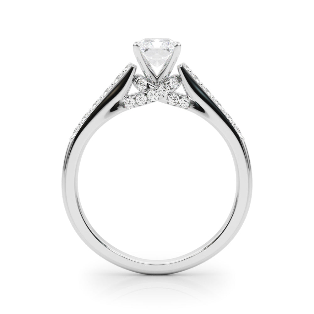 Engagement Rings Single Row Channel Set - TN50505-E