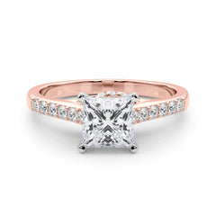 Engagement Rings Single Row Channel Set - TN50505-E