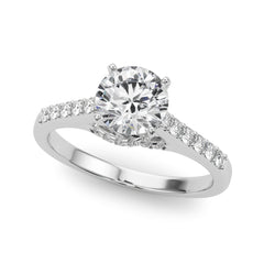 Engagement Rings Single Row Channel Set - TN50505-E