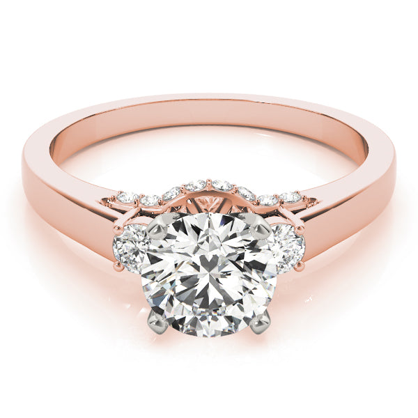 Engagement Rings 3 Stone Round - TN50506-E