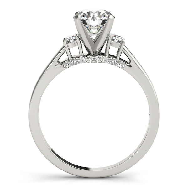 Engagement Rings 3 Stone Round - TN50506-E