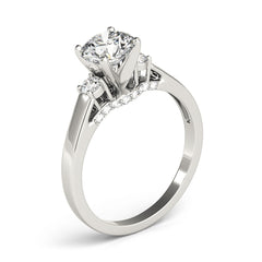 Engagement Rings 3 Stone Round - TN50506-E