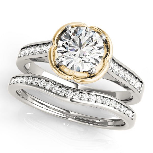 Engagement Rings Single Row Prong Set - TN50511-E