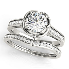 Engagement Rings Single Row Prong Set - TN50511-E