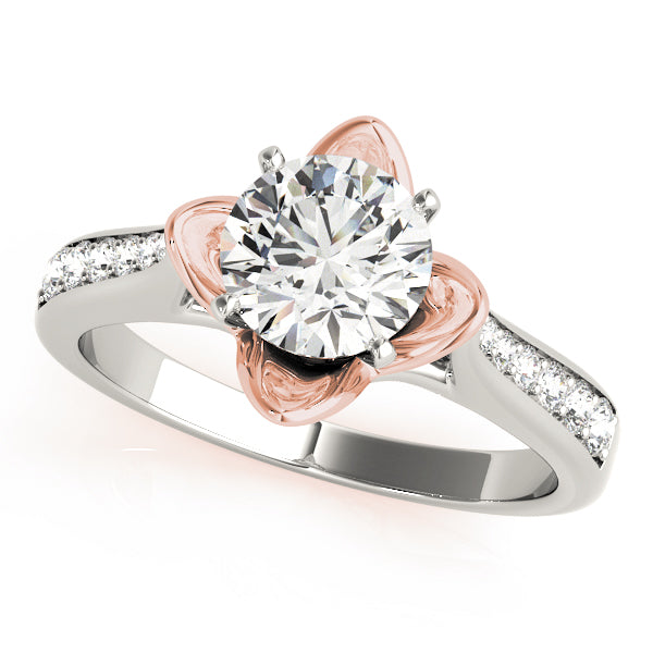 Engagement Rings Single Row Prong Set - TN50512-E