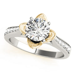 Engagement Rings Single Row Prong Set - TN50512-E