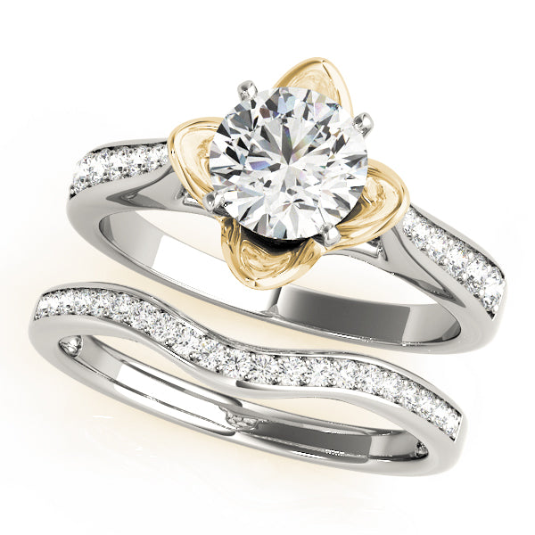 Engagement Rings Single Row Prong Set - TN50512-E